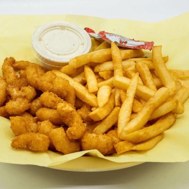 Shrimp & Fries.