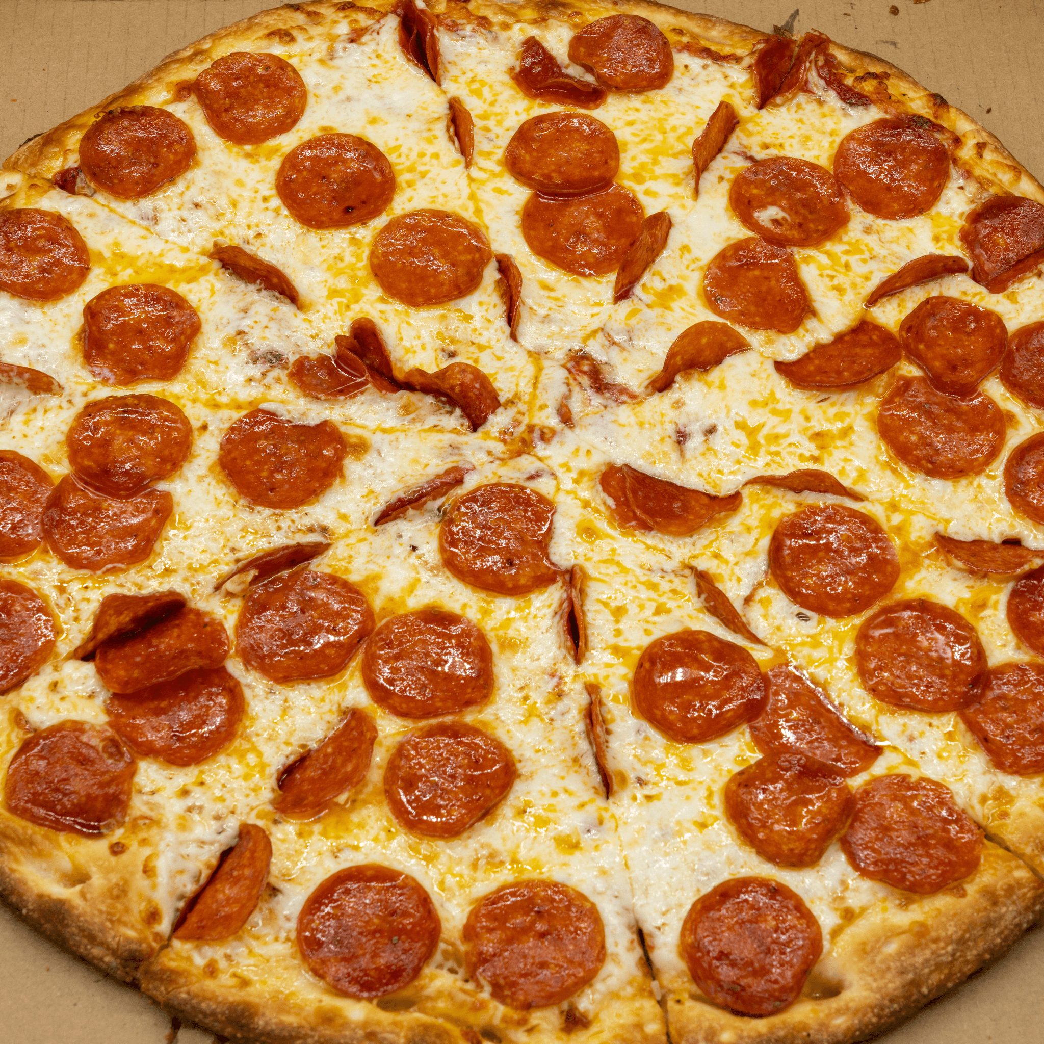 One Topping Pizza.