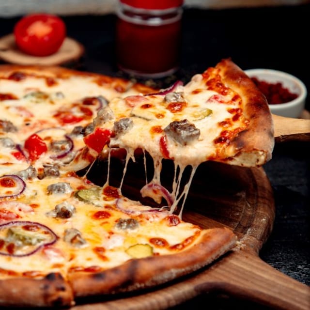 Unlimited Topping Pizza.