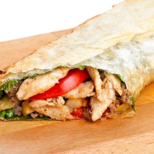 Chicken Burrito.