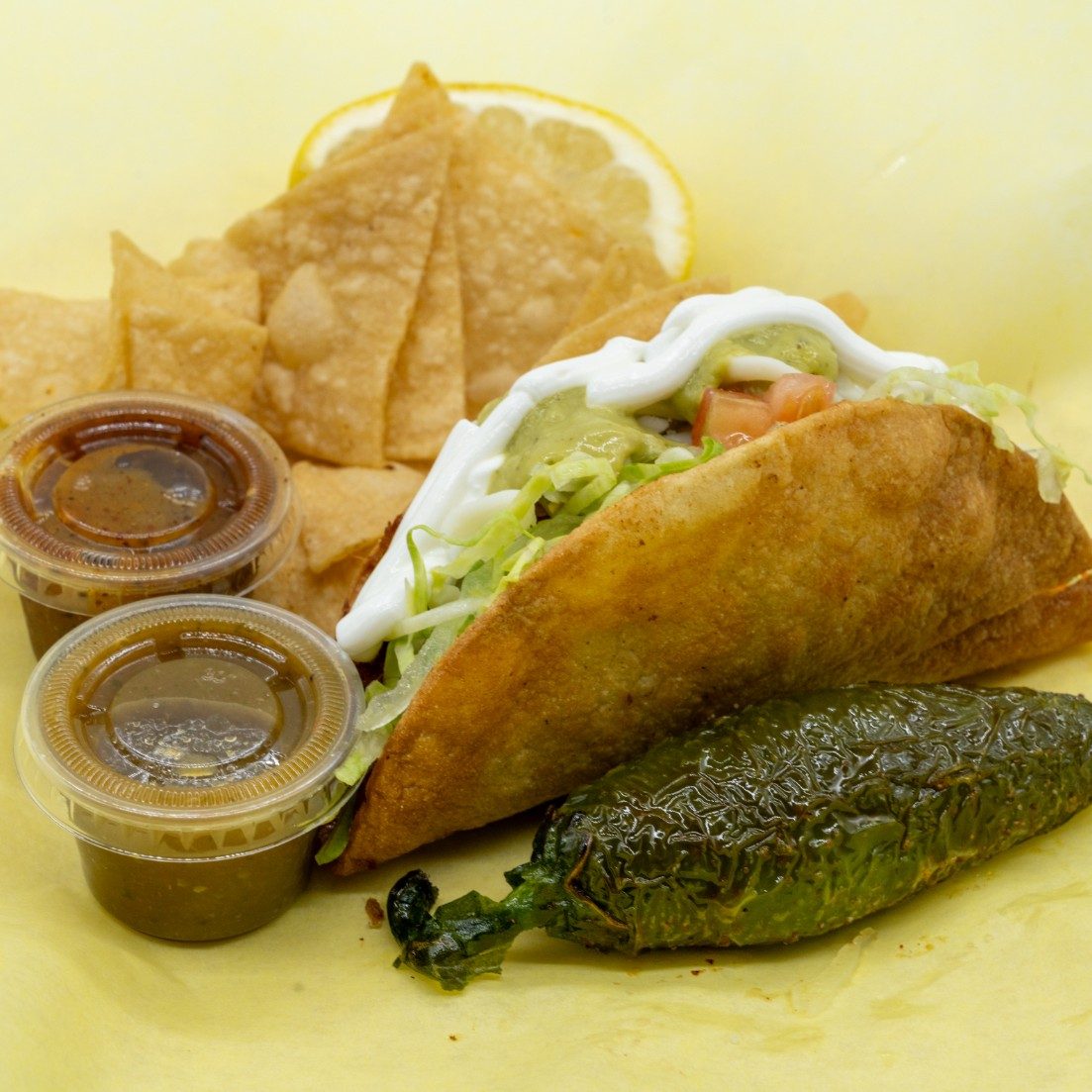 Hard Shell Taco.