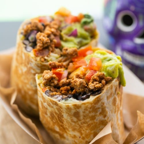 Machacha Burrito Breakfast.