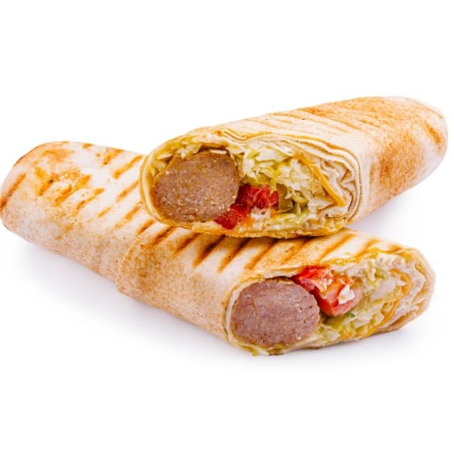 Sausage Burrito Breakfast.